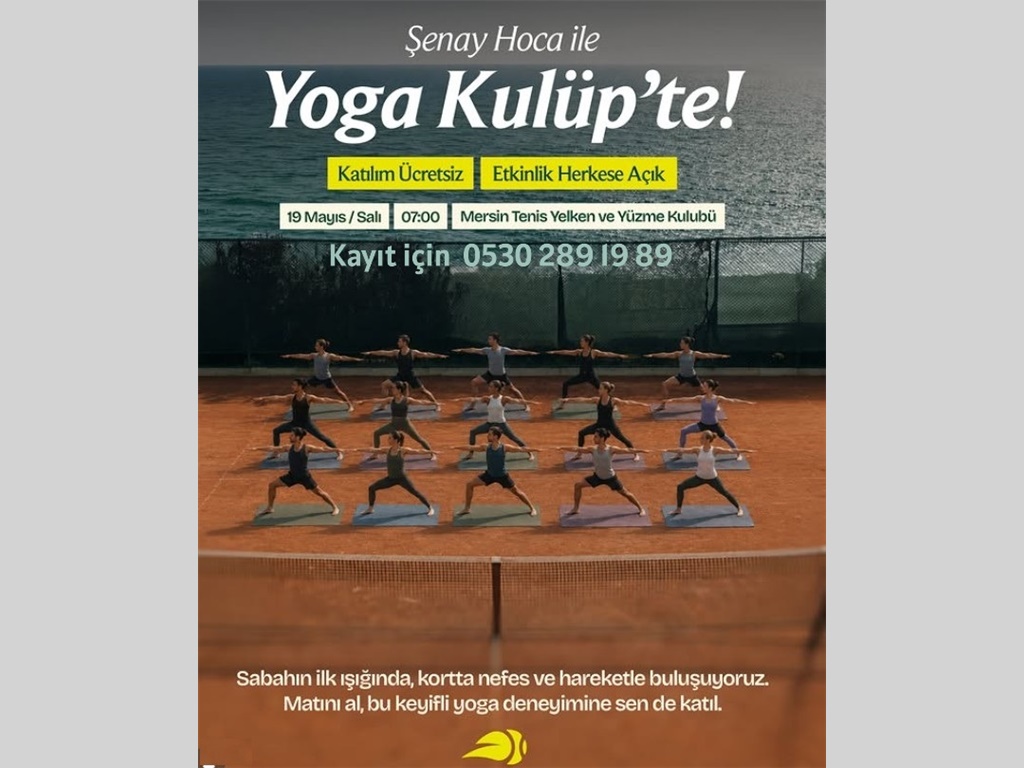 ŞENAY HOCA ile YOGA KULÜP'TE!