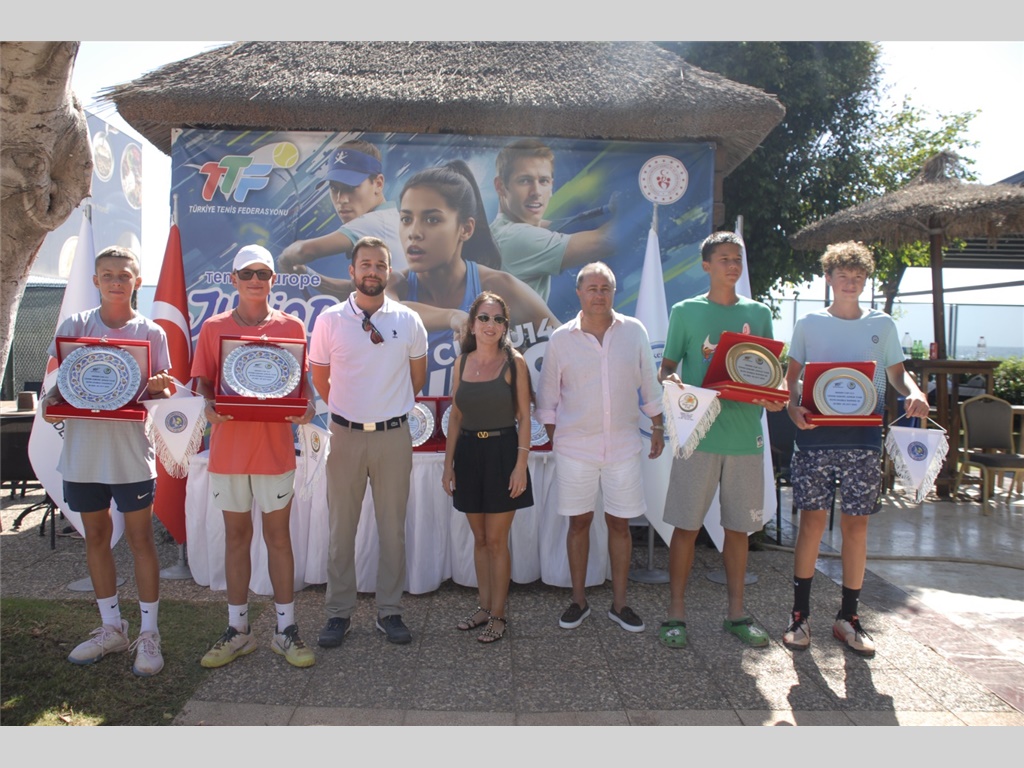 MERSİN CUP TENNİS EUROPE U14 TURNUVASI SONA ERDİ.